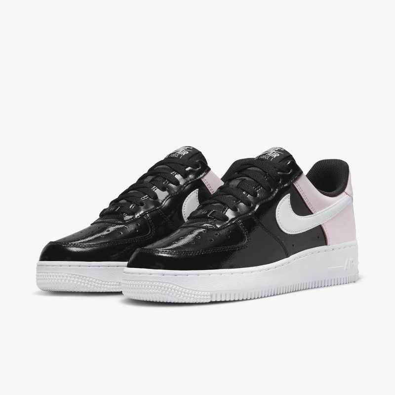 Nike air cheap force schwarz lack